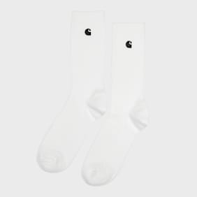 Carhartt WIP Madison Socks (2 Pack) wit