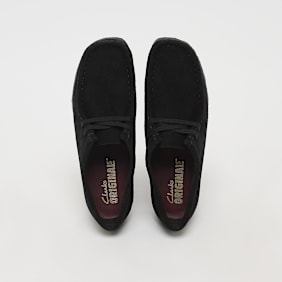 Clarks Wmns Wallabee schwarz
