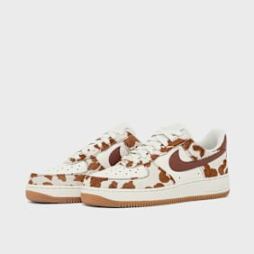 Nike   Wmns Air Force 1 '07 Low "Cow Print" braun