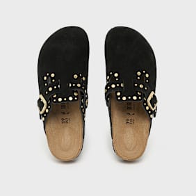 Birkenstock Boston Rivet LEVE (narrow) black