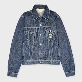 Marni Denim Jeans Jacket blauw