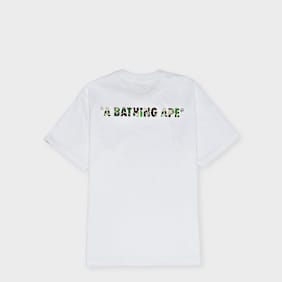 A Bathing Ape ABC Camo One Point Tee M weiß
