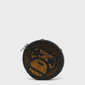A Bathing Ape Baby Milo Crystal Stone Mini Shoulder Bag L zwart