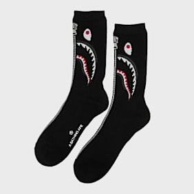 A Bathing Ape Shark Jacquard Socks zwart
