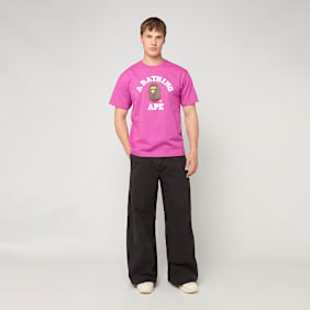 A Bathing Ape College Tee M lichtroze