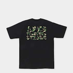 A Bathing Ape ABC Camo College ATS Tee zwart
