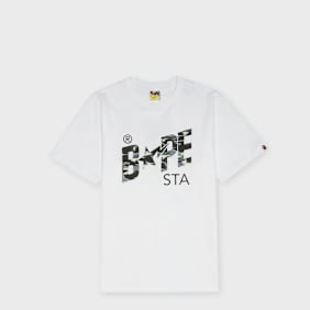 A Bathing Ape Screen Camo Bape Sta Tee wit