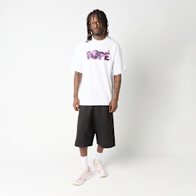 A Bathing Ape Color Camo Bape Logo Relaxed Fit Tee weiß