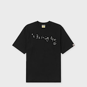 A Bathing Ape Hand Draw A Bathing Ape Relaxed Fit Tee black