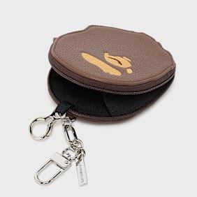 A Bathing Ape Ape Head Case Charm braun