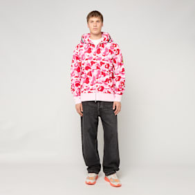 A Bathing Ape ABC Camo 2nd Shark Full Zip Hoodie rosa