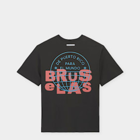 adidas Originals x Bad Bunny Brussels Merch Tee schwarz