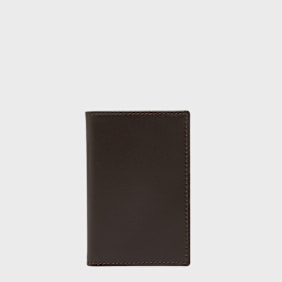 Comme des Garcons Wallet Classic Leather Line brown
