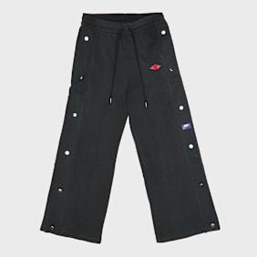 Nike Wmns Flight Fleece French Terry Snap Pants schwarz