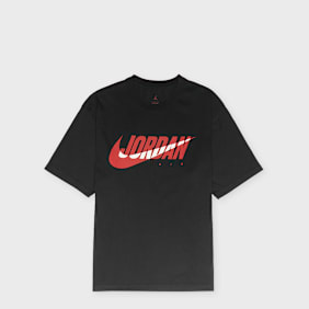 Jordan Brooklyn Essentials Swoosh 85 Short-Sleeve Crew T-Shirt zwart