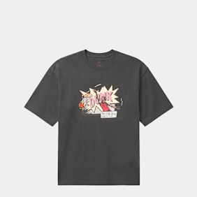 Jordan Brooklyn Comic 96 Short Sleeve Crew grijs
