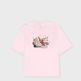 Jordan Brooklyn Comic 96 Short Sleeve Crew rosa
