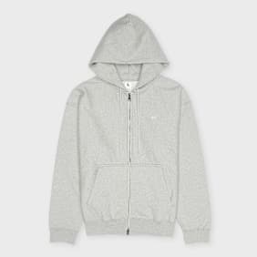 Nike   Solo Swoosh Full-Zip Hoodie grijs