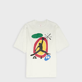 Jordan Brooklyn "Miro 85" Short-Sleeve Crew T-Shirt beige