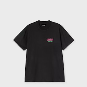 Carhartt WIP S/S Luggage Label T-Shirt schwarz