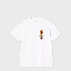 Carhartt WIP S/S Stacked Grapes T-Shirt weiß
