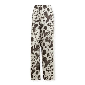 adidas Originals Satin Wide Leg Pants beige