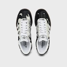 adidas Originals Wmns Samba Black Ponyhair Silver Metallic schwarz
