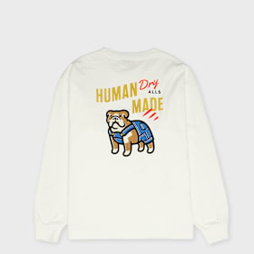 HUMAN MADE Graphic L/S T-Shirt weiß