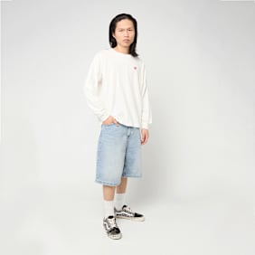 HUMAN MADE Graphic L/S T-Shirt weiß