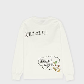 HUMAN MADE Graphic L/S T-Shirt weiß