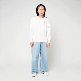 HUMAN MADE Graphic L/S T-Shirt weiß