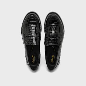 Clarks Wmns Straven 2 Penny Loafer black
