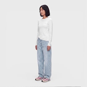 Carhartt WIP Wmns L/S Philipa T-Shirt wit