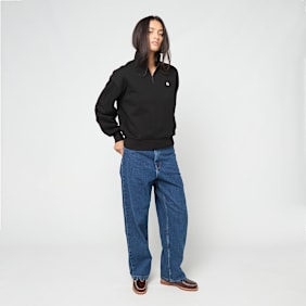 Carhartt WIP Wmns Casey High Neck Sweater schwarz