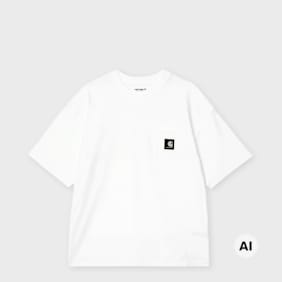 Carhartt WIP OG Loose Pocket T-Shirt white