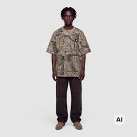 Carhartt WIP S/S Feather Tree T-Shirt camouflage