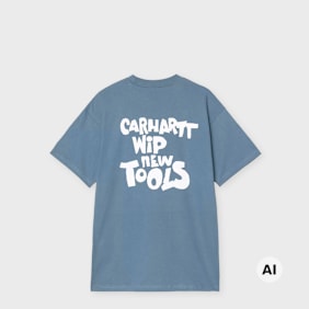 Carhartt WIP S/S Cutout T-Shirt blau