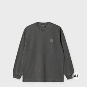 Carhartt WIP L/S Vista T-Shirt grau