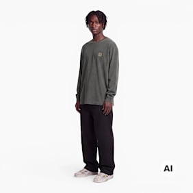 Carhartt WIP L/S Vista T-Shirt grey