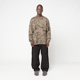Carhartt WIP L/S Feather Tree T-Shirt camouflage