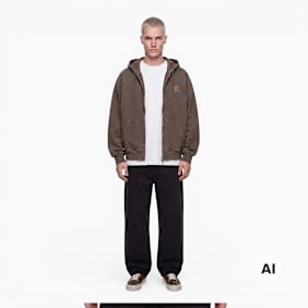 Carhartt WIP Hooded Vista Jacket brown