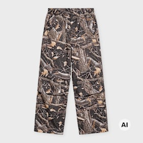 Carhartt WIP Fletcher Pant Cowlitz camouflage