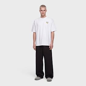House of Errors Pleated Logo Trousers black
