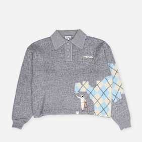 House of Errors Knitted Wall Painter Rugby grey