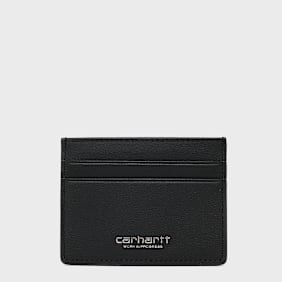 Carhartt WIP Vegas Cardholder Leather black / silver Undefinierte Farbe
