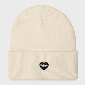 Carhartt WIP Small Heart Beanie beige
