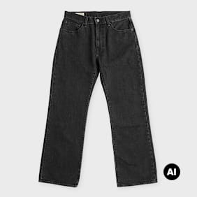Levi's Red Tab 567 Relaxed Flare schwarz