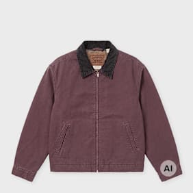 Levi's Red Tab Castro Full Zip Lined braun
