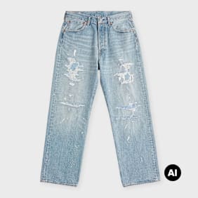 Levi's Red Tab 501 Loose Fit blau