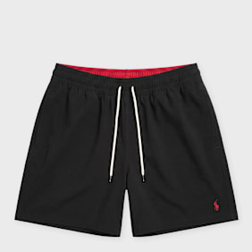 Polo Ralph Lauren 5.75-Inch Traveler Classic Swim Trunk black